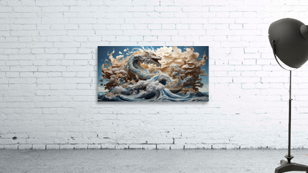 Paper Dragon No1 Wall Preview