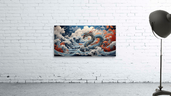 Paper Dragon No5 Wall Preview
