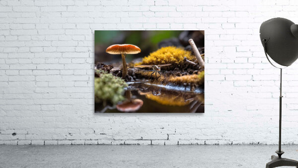 Dragonfly Reflections Wall Preview
