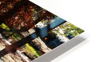 behind HD Metal print