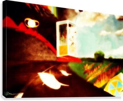 Between Worlds Canvas Print