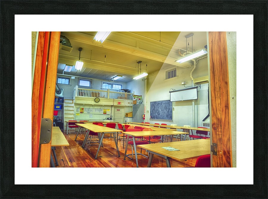 Art Classroom Picture Frame print