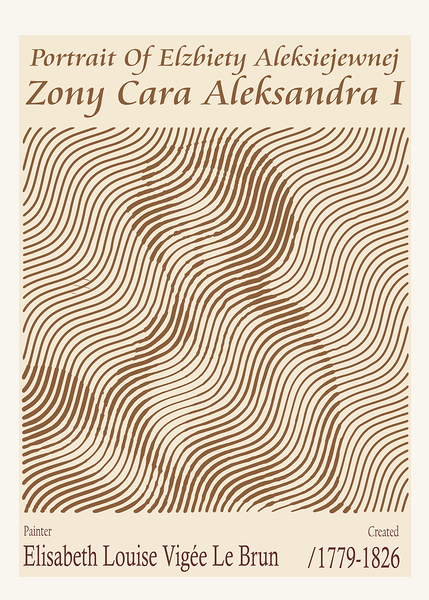 Portrait Of Elzbiety Aleksiejewnej Zony Cara Aleksandra I – Elisabeth Louise Vigee Le Brun 1779-1826 Digital Download