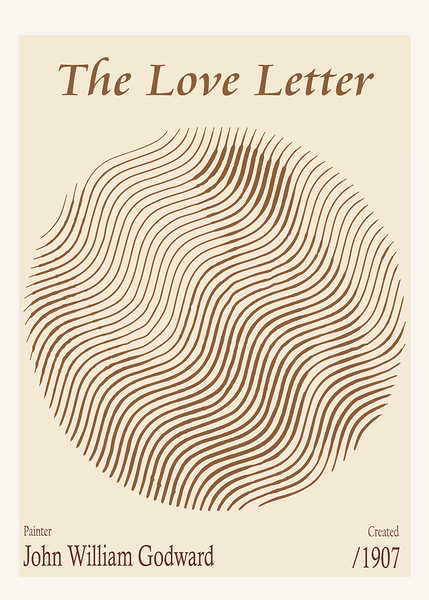 The Love Letter – John William Godward 1907 Digital Download
