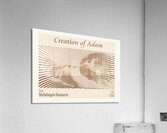 Creation of Adam – Michelangelo Buonarroti 1512 Acrylic Print