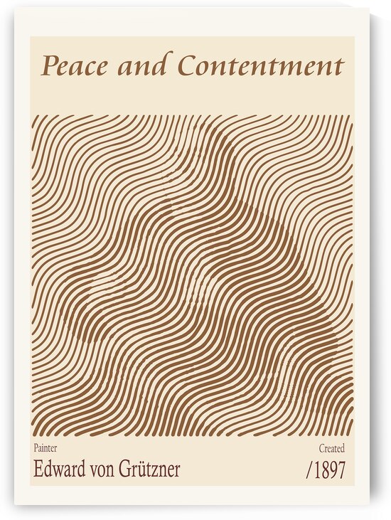 Peace and Contentment - Edward von Grutzner 1897 by The Hypnotized Art