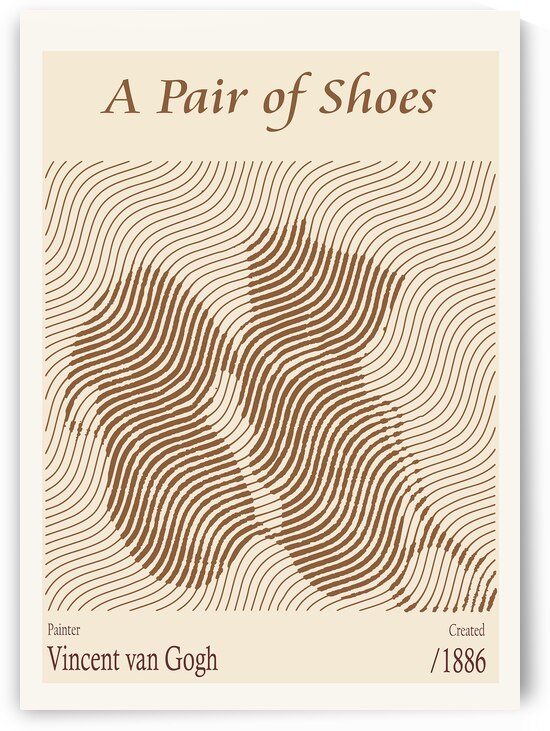 A Pair of Shoes – Vincent van Gogh 1886 by The Hypnotized Art