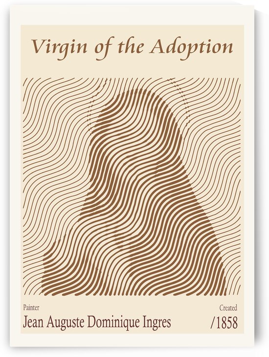 Virgin of the Adoption   Jean Auguste Dominique I by The Hypnotized Art