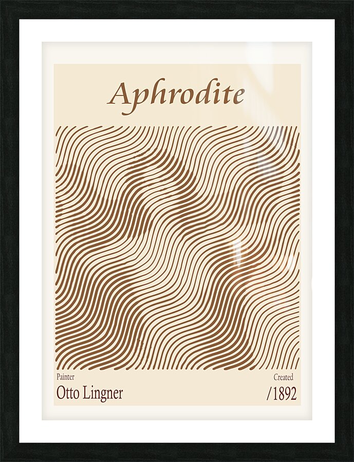 Aphrodite – Otto Lingner 1892 Picture Frame print
