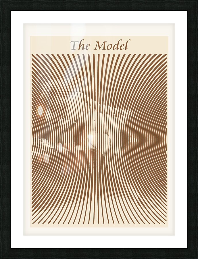 The Model Picture Frame print