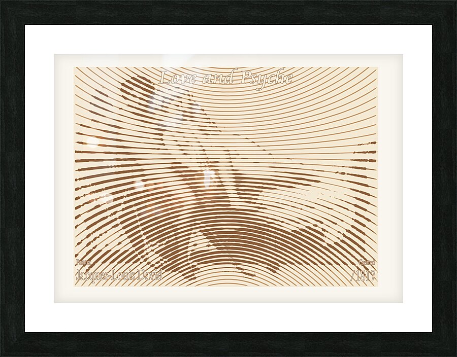 Love and Psyche 1817   Picture Frame print