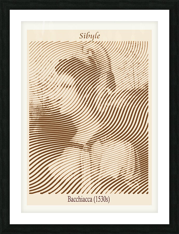 Sibyle  Picture Frame print