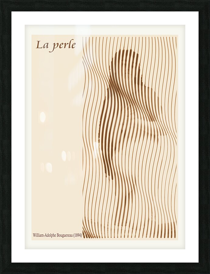 La perle   Picture Frame print
