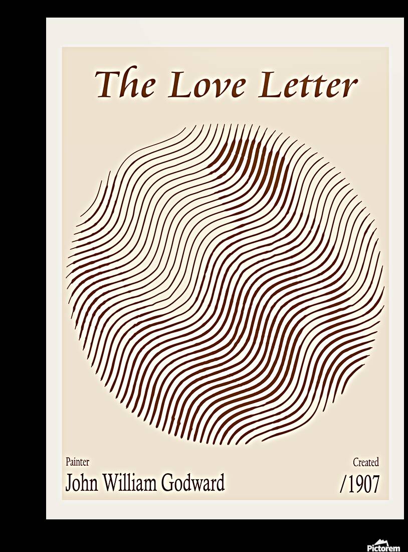 The Love Letter – John William Godward 1907 Reproduction