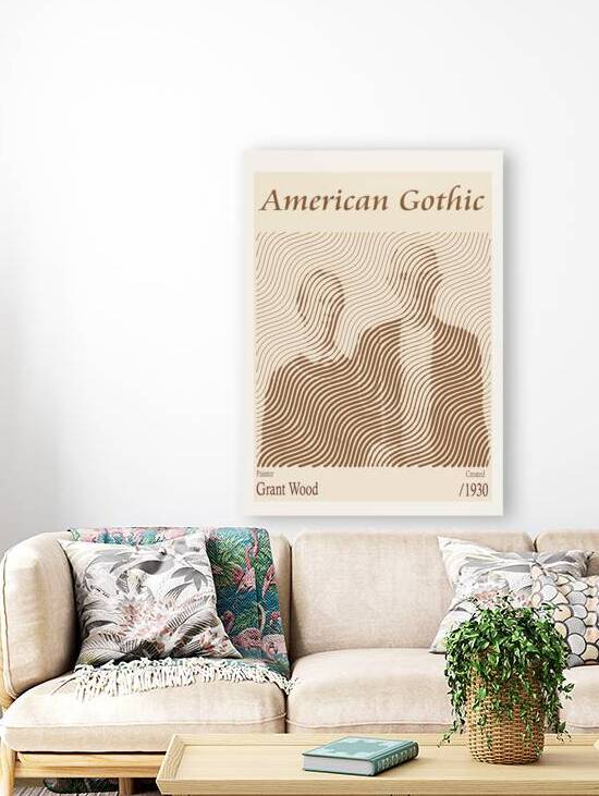 American Gothic – Grant Wood 1930 by The Hypnotized Art