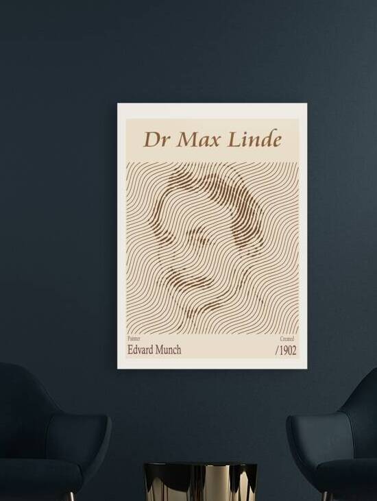 Dr Max Linde – Edvard Munch 1902 by The Hypnotized Art