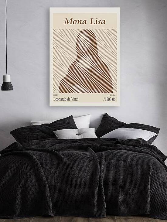 Mona Lisa – Leonardo da Vinci 1503-06 by The Hypnotized Art