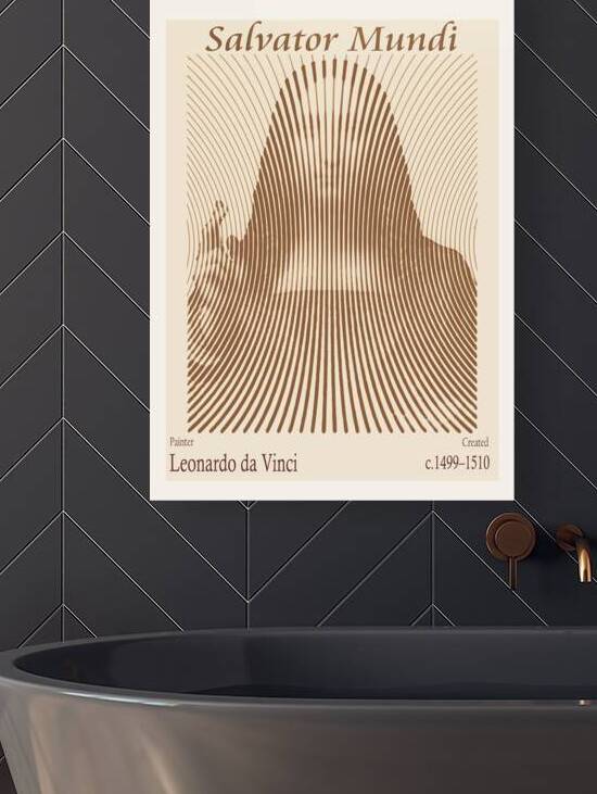 Salvator Mundi – Leonardo da Vinci  1499–1510 by The Hypnotized Art
