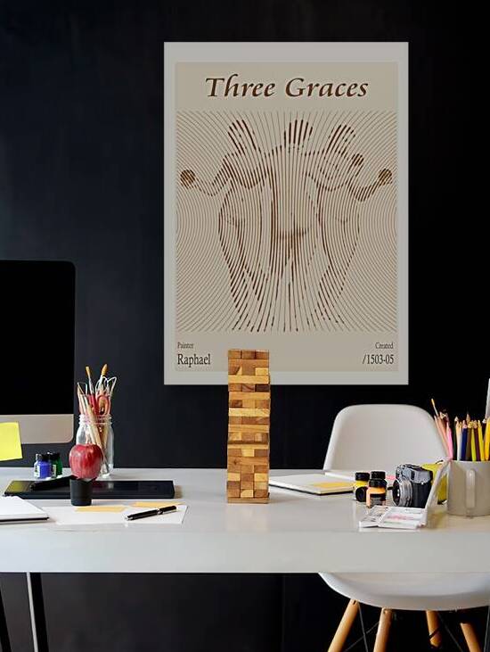 Three Graces by Raphael   by The Hypnotized Art