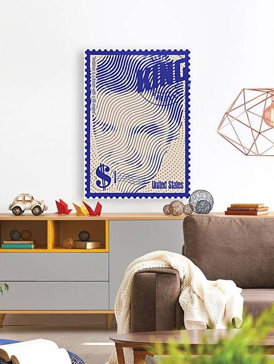 Elvis Presley Stamps art by The Hypnotized Art