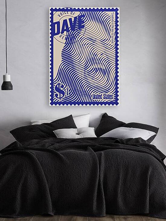 Dave Grohl Stamps art by The Hypnotized Art