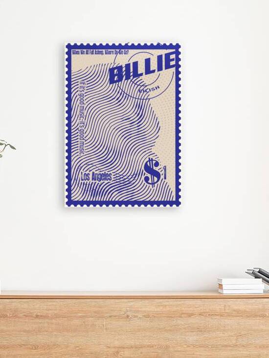 Billie Eilish Stamps art by The Hypnotized Art