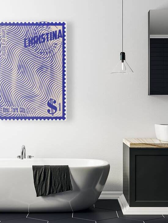 Christina Aguilera Stamps art by The Hypnotized Art