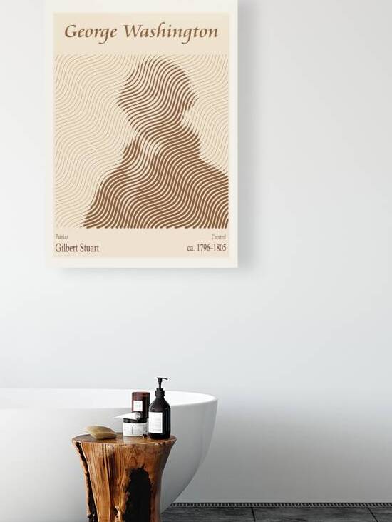 George Washington – Gilbert Stuart ca 1796–1805   by The Hypnotized Art