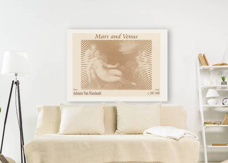 Mars and Venus – Adriaen Van Nieulandt  by The Hypnotized Art