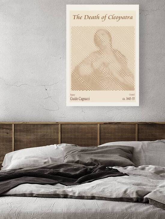 The Death of Cleopatra by Guido Cagnacci   by The Hypnotized Art