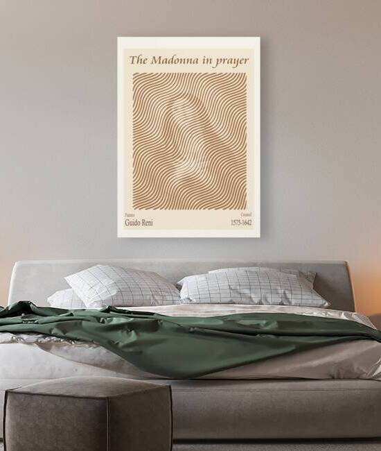 The Madonna in prayer – Guido Reni Italian 1575 by The Hypnotized Art