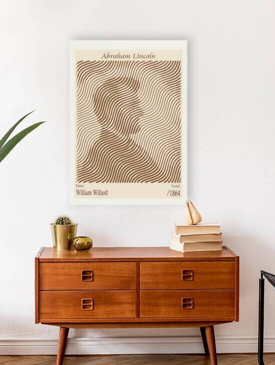 Abraham Lincoln 1864   by The Hypnotized Art