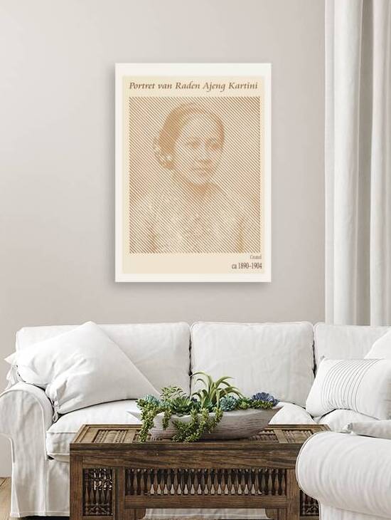 Portret van Raden Ajeng Kartini   by The Hypnotized Art