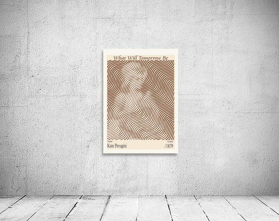 What Will Tomorrow Be – Kate Perugini 1879 Wall Preview