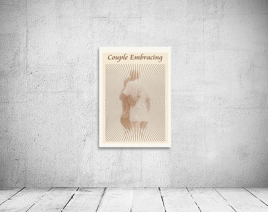 Couple Embracing Wall Preview