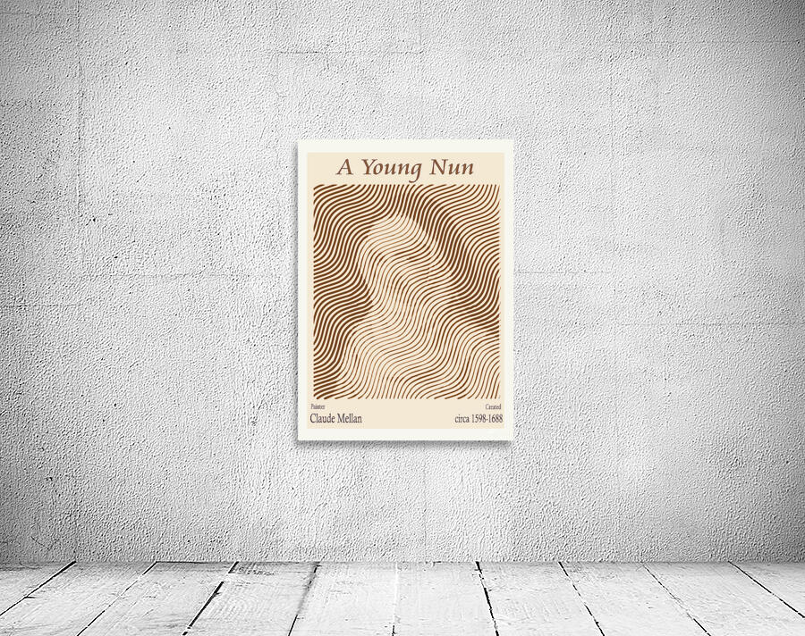A Young Nun   Wall Preview