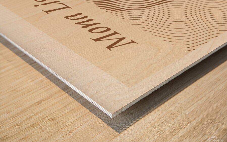 Mona Lisa – Leonardo da Vinci 1503-06 Wood print