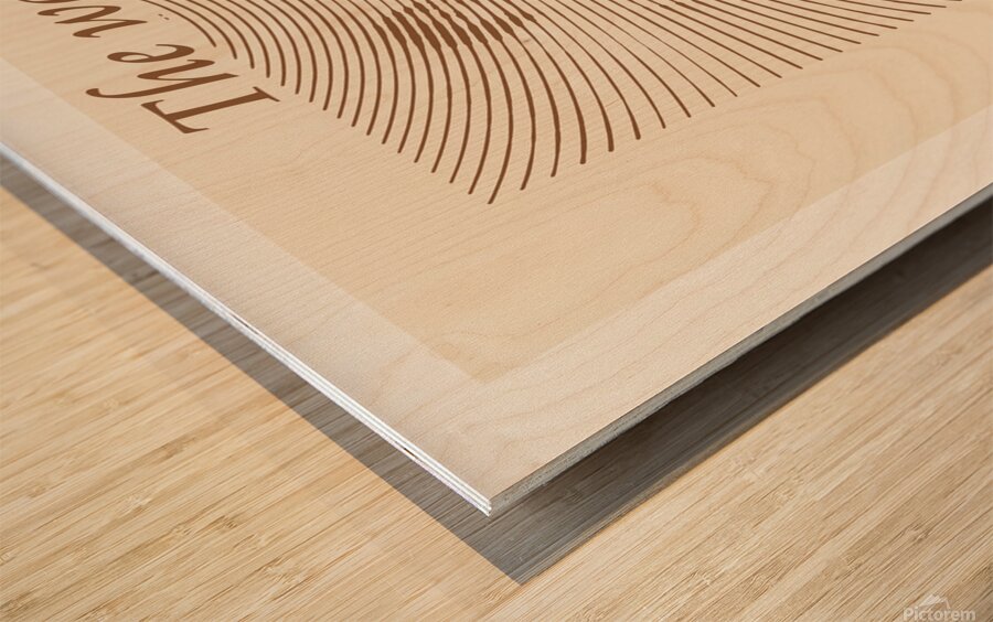 The wave 1896 – William-Adolphe Bouguereau 1825-1905 Wood print