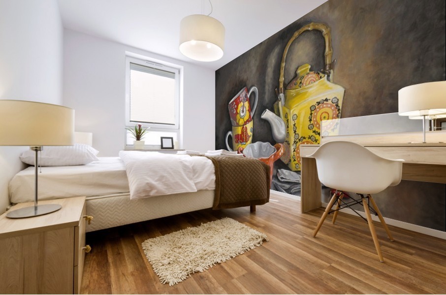 Tea Time Mural print