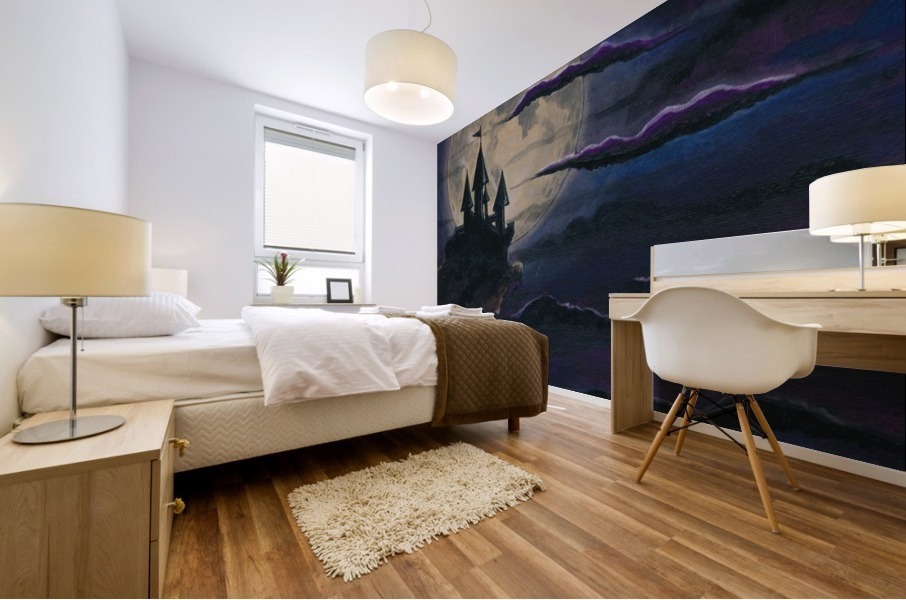 Night Mural print