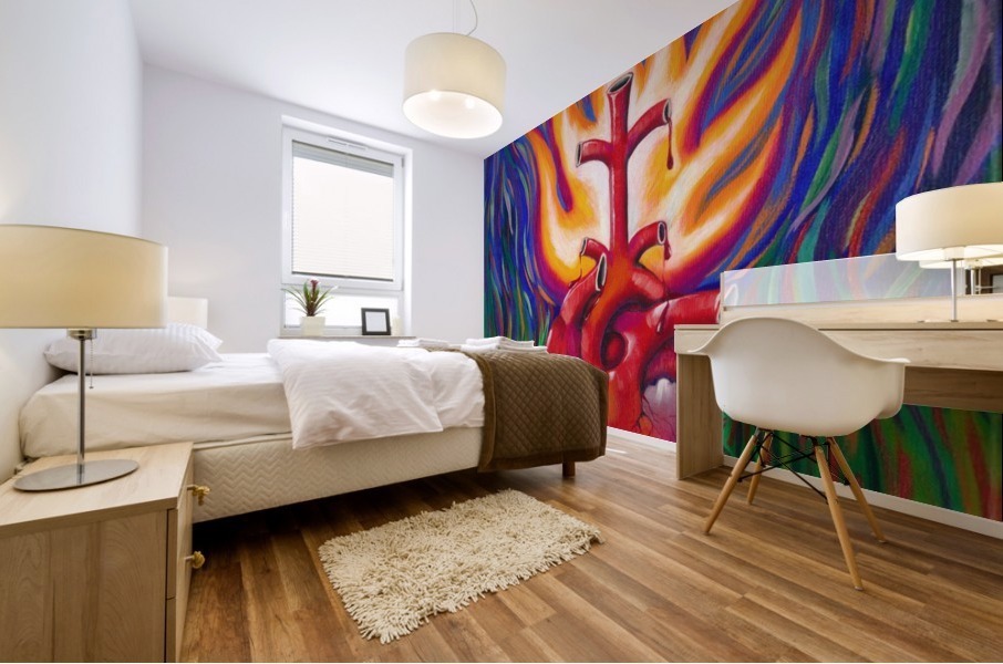 Sacred Heart Mural print