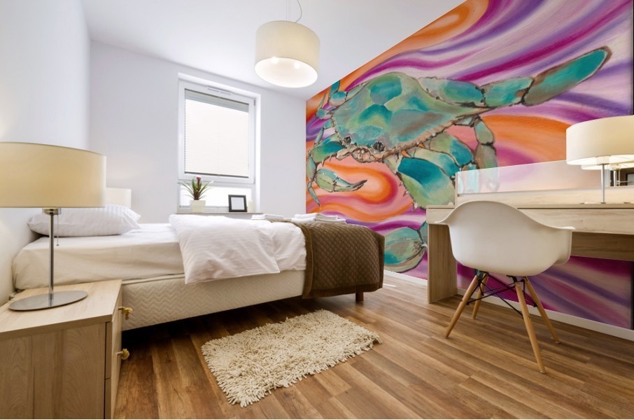 Crab Mural print