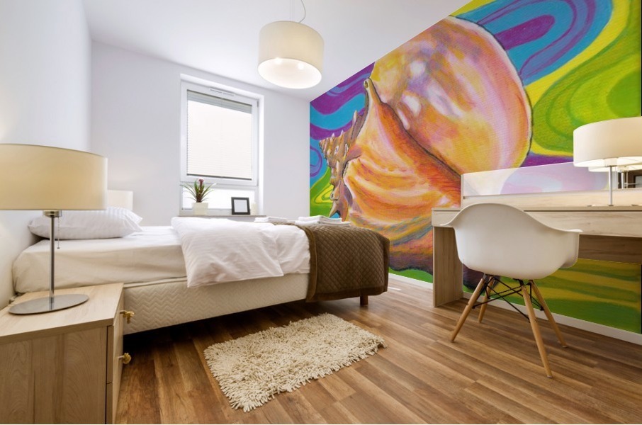 Seashell Mural print