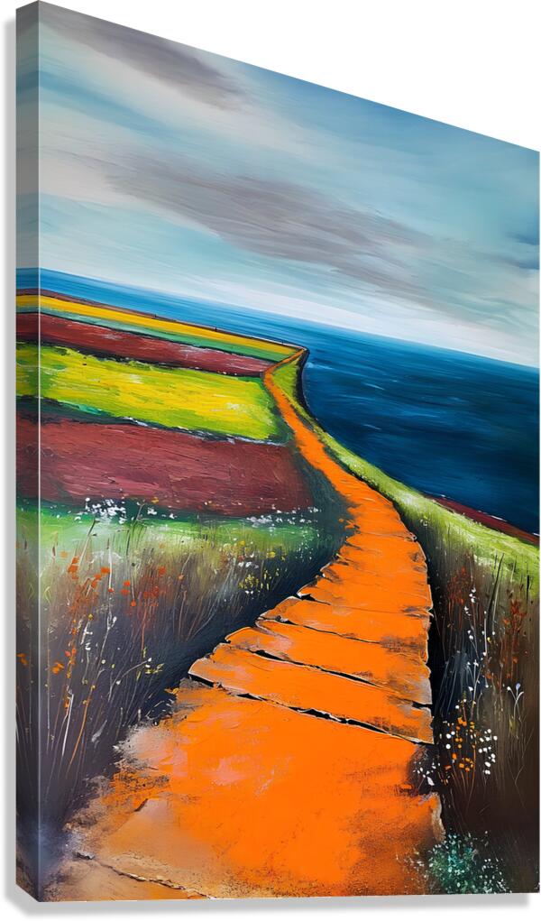 Orange Trail to Blue Silence