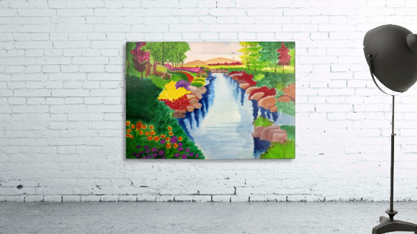 Heidi spring scenery. Wall Preview