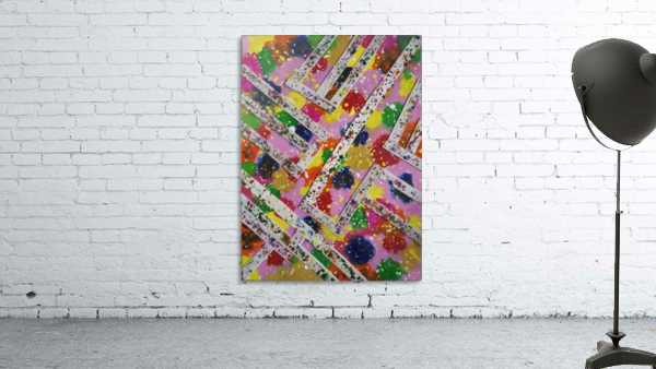 Abstract colour pattern. Wall Preview