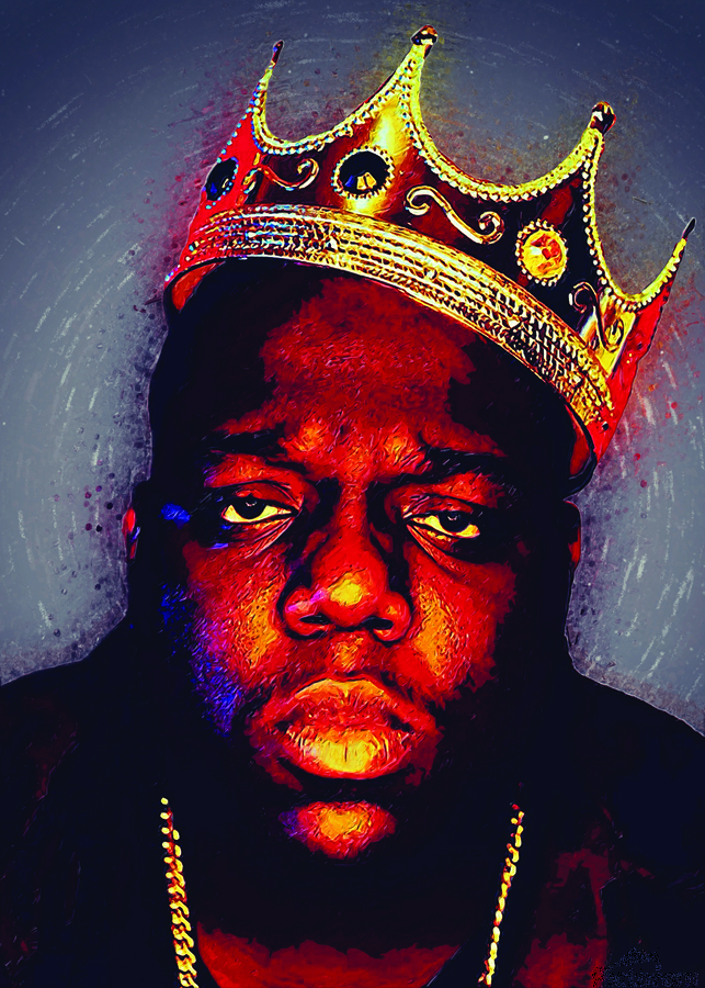 THE NOTORIOUS BIG by Masahiro Art Wall Art