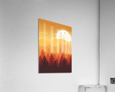 Flat Landscape Mount Acrylic Print