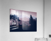 Flat Landscape 2 Deer Acrylic Print