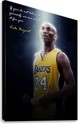 KOBE BRYANT QUOTE Canvas Print